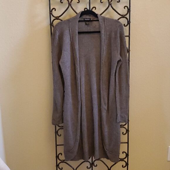 PHILOSOPHY Cashmere Open Front Cardigan - Medium - Picture 1 of 5